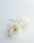 two Rosalia hair flowers