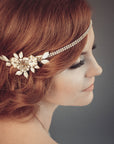 1920s wedding headpiece, Roaring Twenties hair accessories