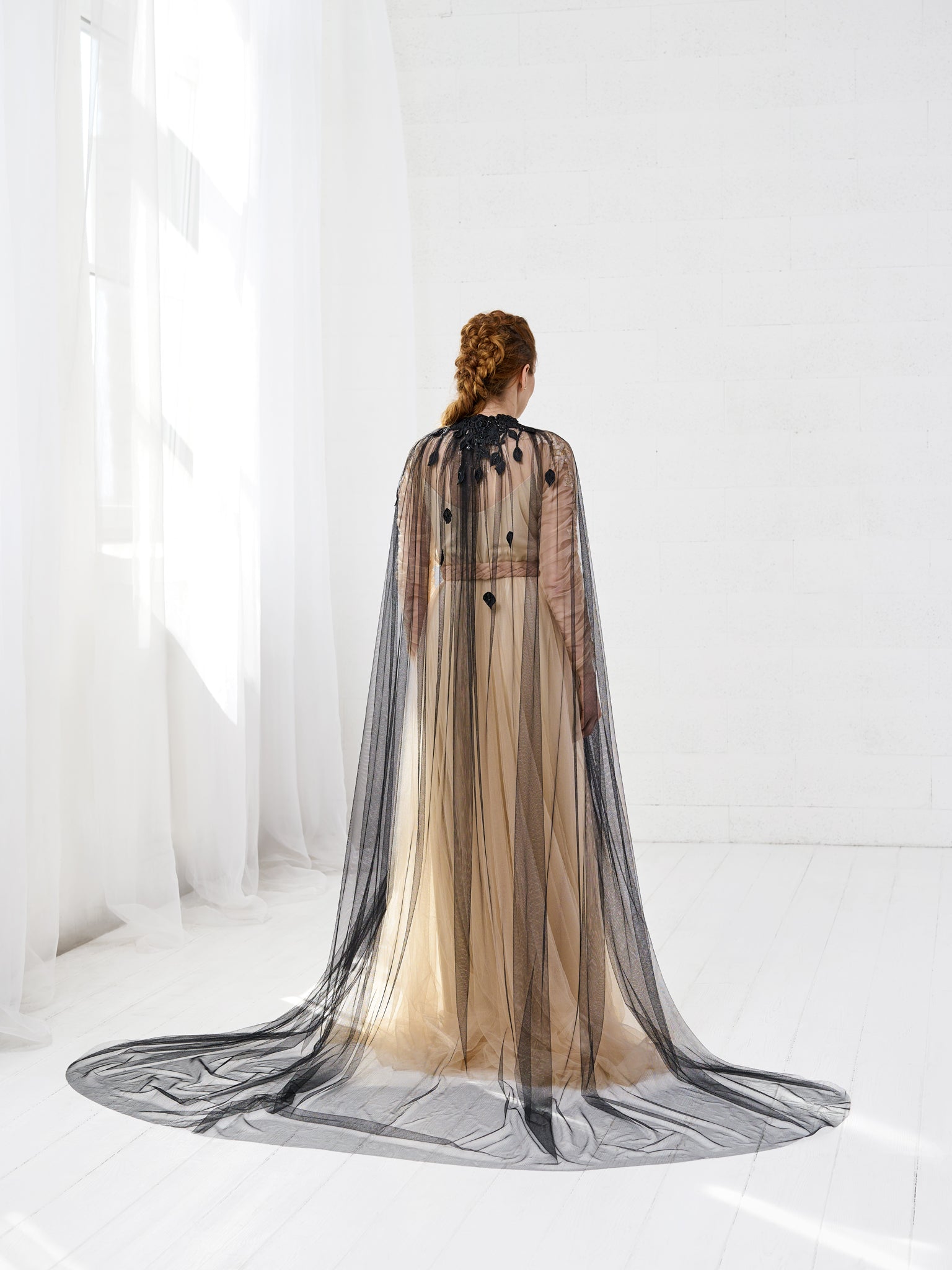 lace wedding cape