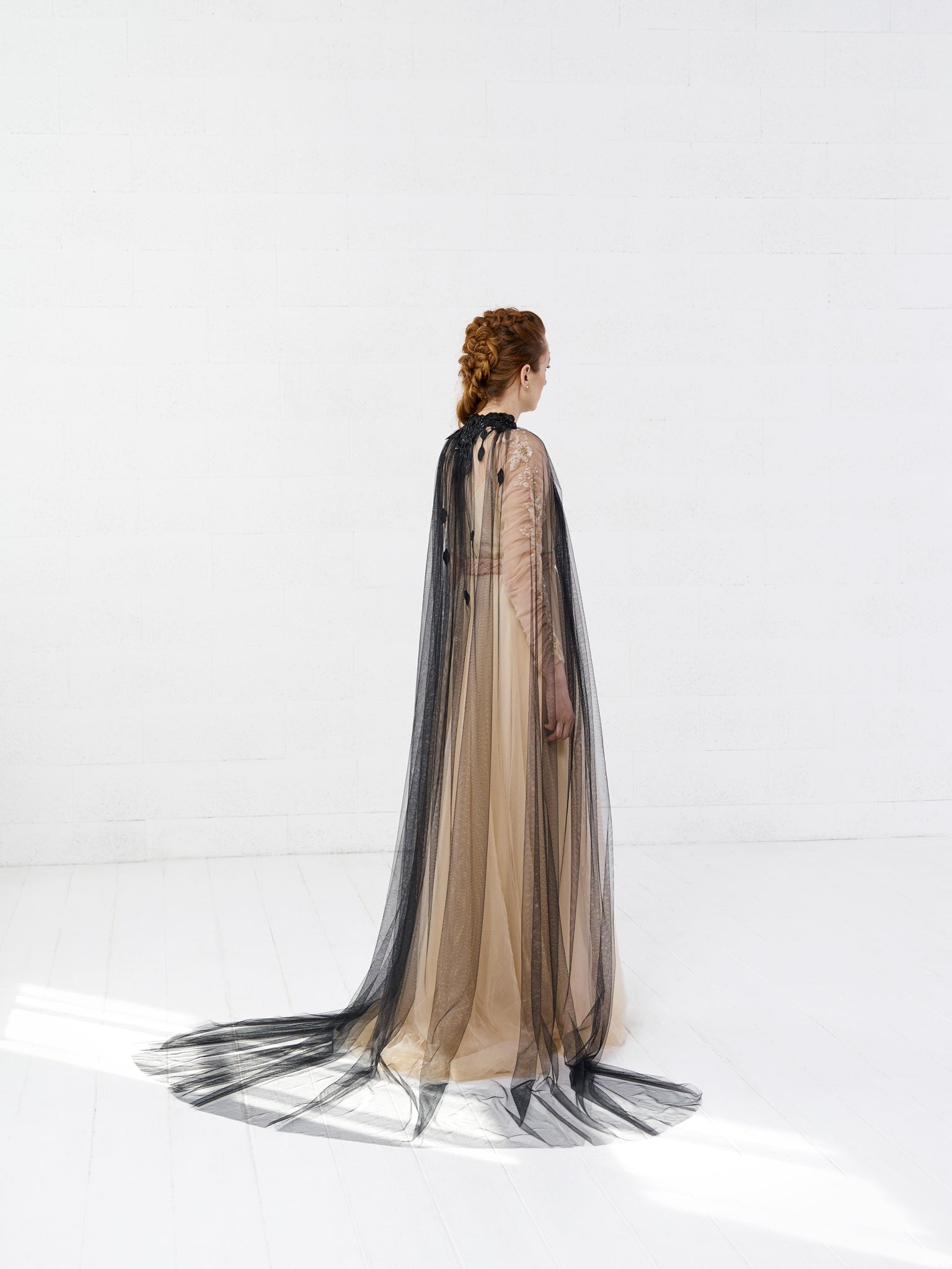 lace wedding cape