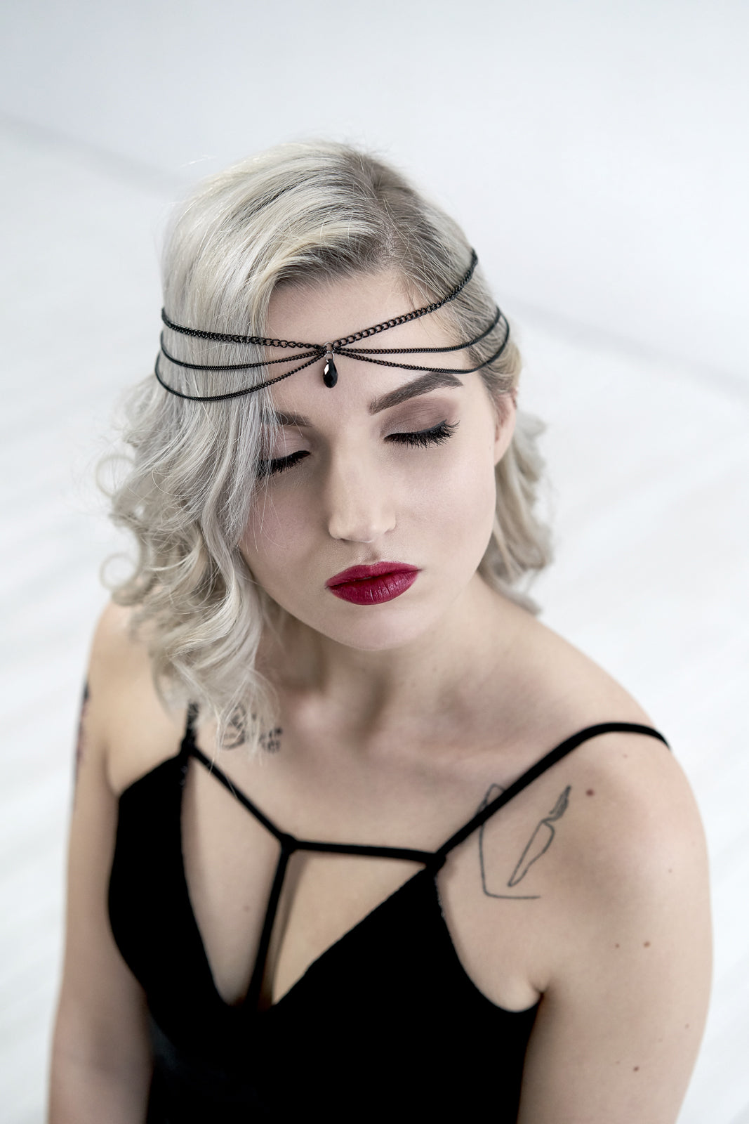 Boho chain headpiece - FABIENNE