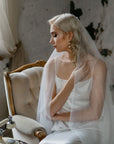 Bridal white opal earrings - INVERNO