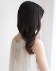 lace bridal cape veil