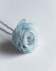 rose flower hair clip in custom color