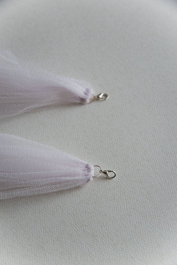 bridal cape veil in custom color
