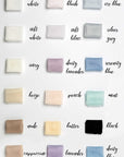 tulle color pallete