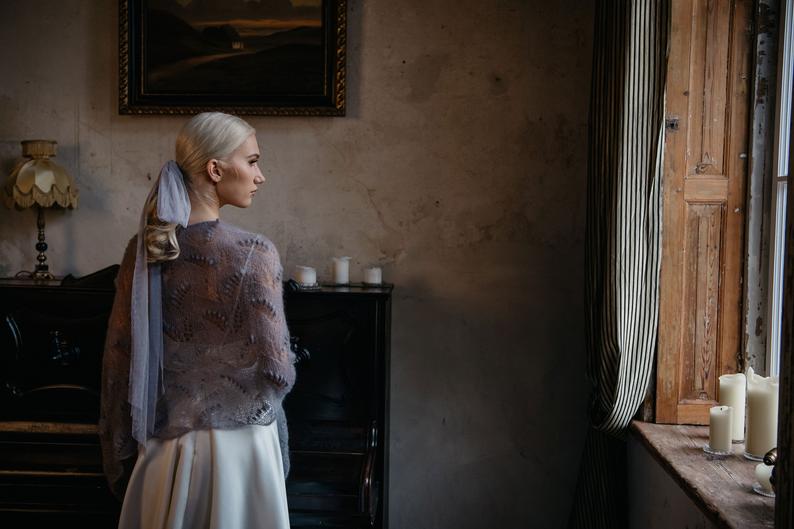 Romantic wedding look with TATIANA veil alternative