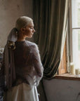 Romantic wedding look with TATIANA veil alternative