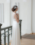 Birdcage veil - Ivory bridal veil - Vintage style bandeau veil - Birdcage veil with beaded lace