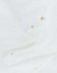 pearl on tulle