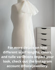 tulle scarf 