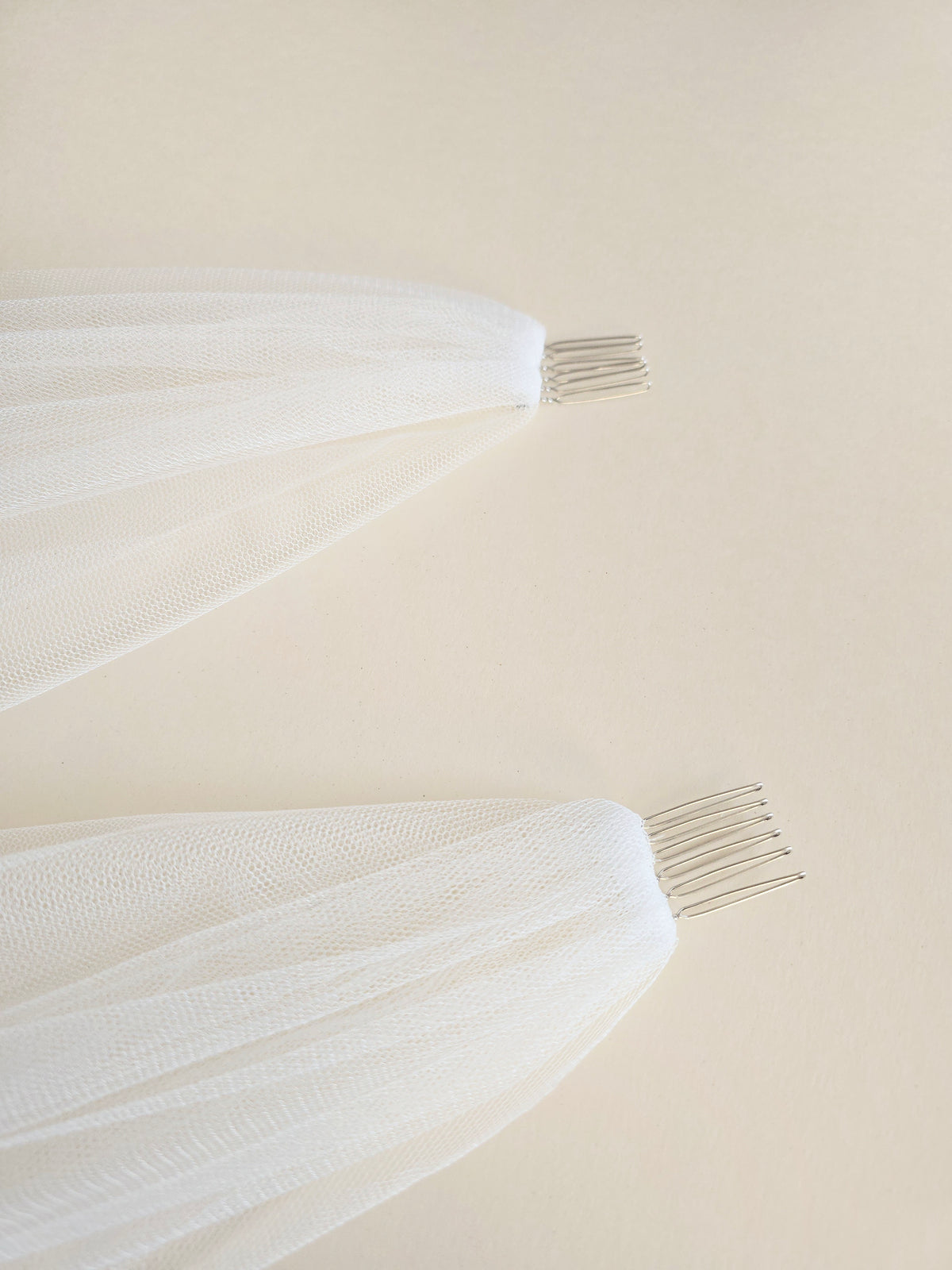 Discreet Comb Soft Tulle Veils – Delicate, Airy Bridal Veils | FloralJewellery