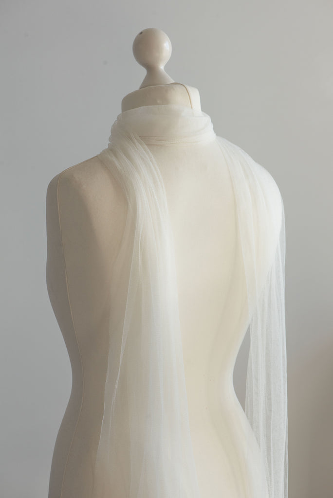Bridal tulle scarf - ISI