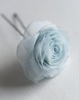 rose flower hair clip in custom color