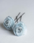 rose flower hair clip in custom color