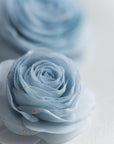 rose flower hair clip in custom color