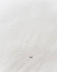 crystal bridal cape in custom color