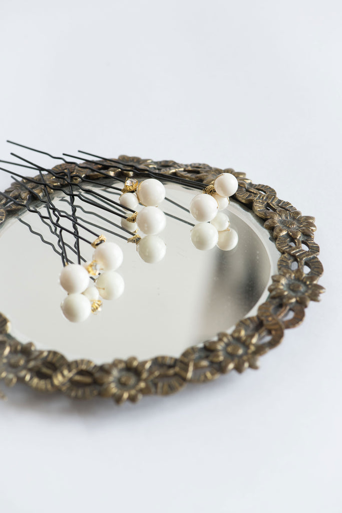 large pearl hair pins